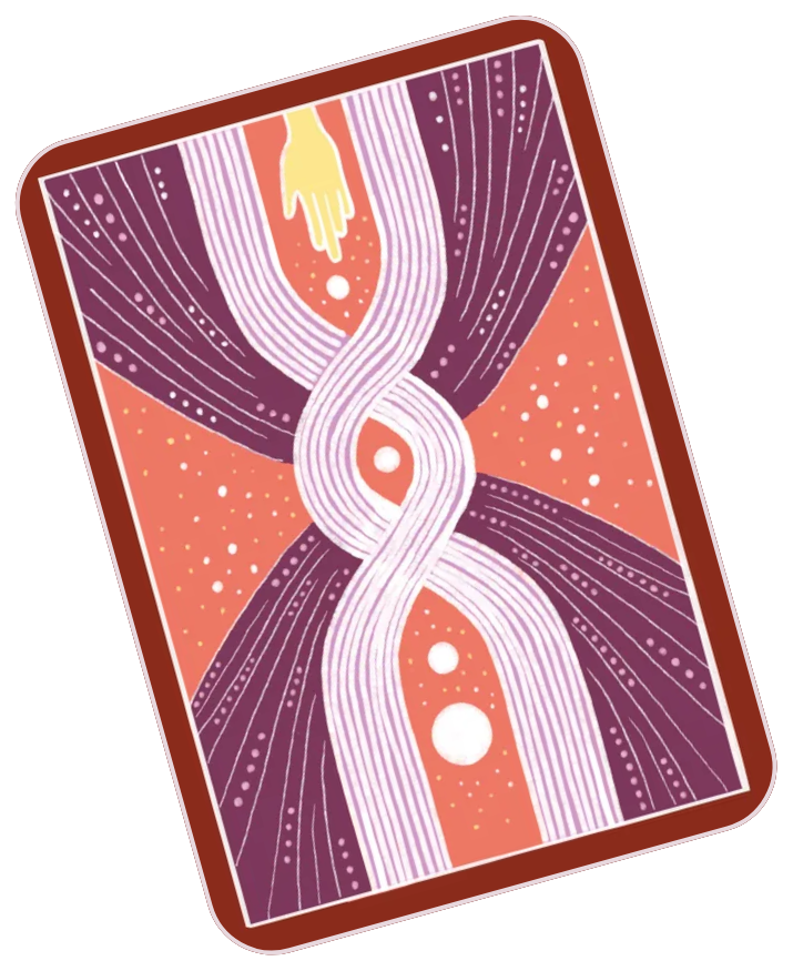 Red image card